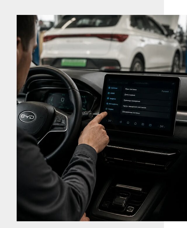 Русификация BYD E2 в Ржеве от 15316 р. | ФастМобиль-Ржв под ключ