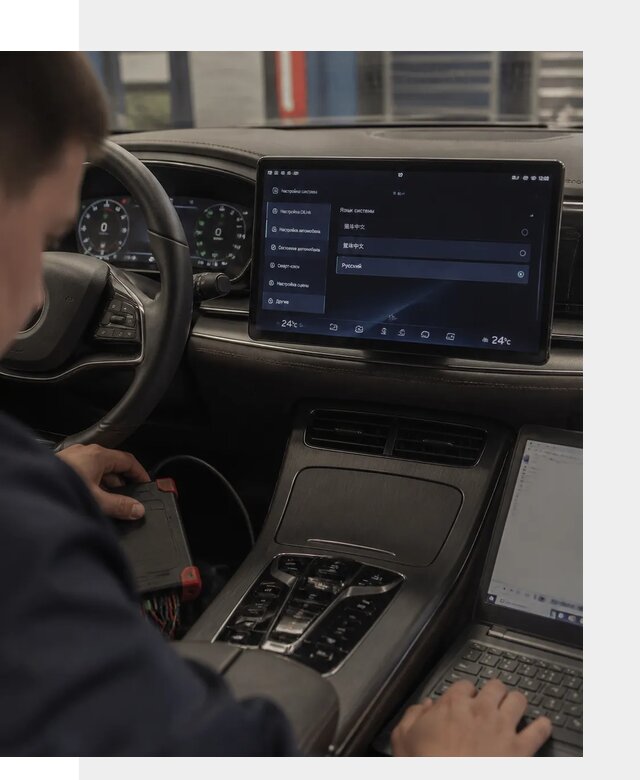 Русификация автомобиля BYD HAN для эксплуатации в Ржеве