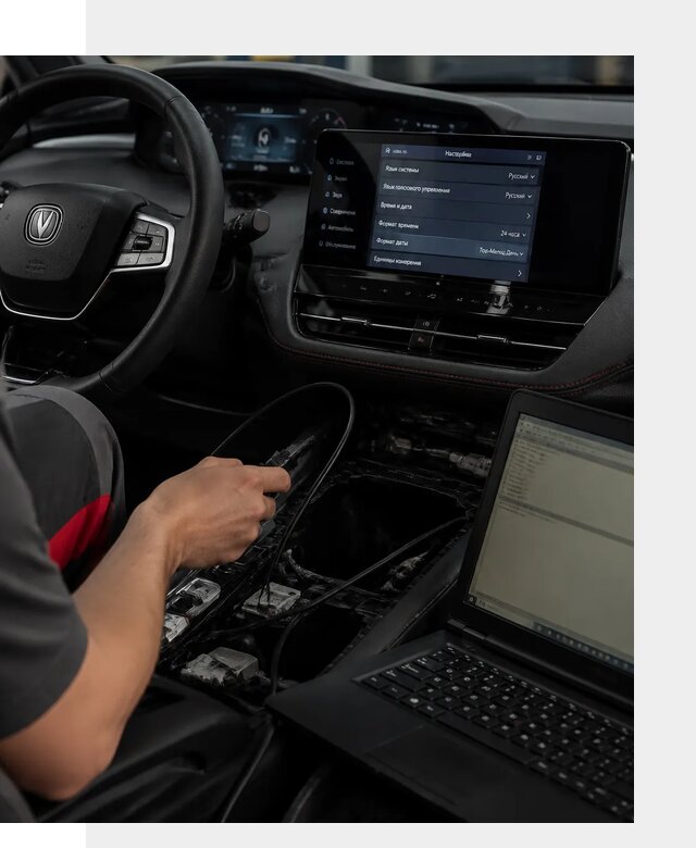 Русификация автомобиля Changan UNI-K под ключ в Ржеве